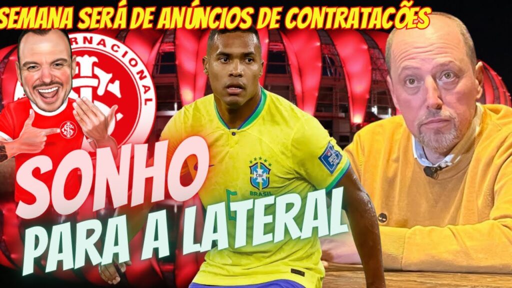 SEMANA DE ANÚNCIOS DE REFORÇOS | INTER TEM 5 DIAS PARA CONTRATAR | ALEX SANDRO É SONHO!