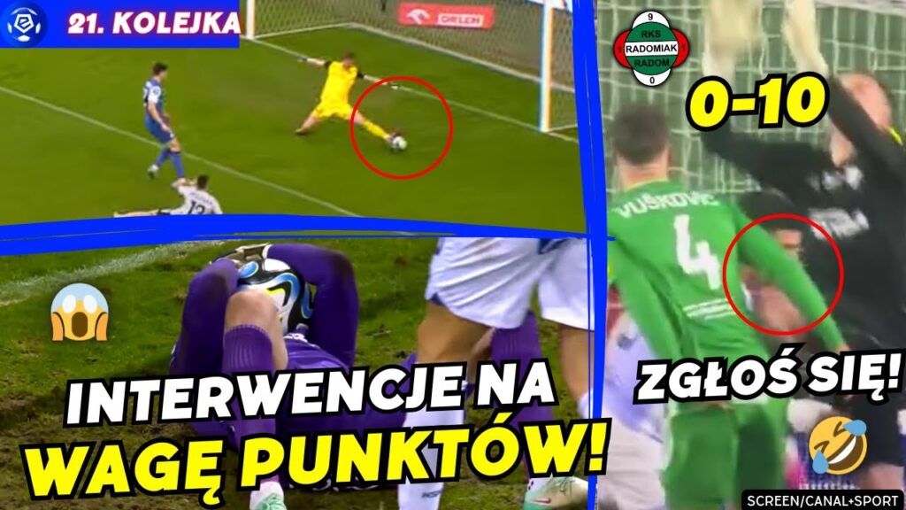 PODSUMOWANIE 21. KOLEJKI EKSTRAKLASY ✅ JAGIELLONIA I ŚLĄSK TRACĄ PUNKTY 💥 BEZRADNY ŁKS ❌
