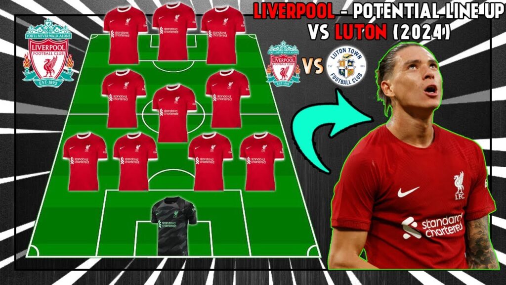🔴 LIVERPOOL - Potential Lineup VS Luton | PREMIER LEAGUE (2024) 🔴