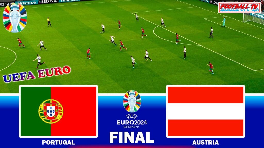 PORTUGAL vs AUSTRIA - UEFA EURO 2024 FINAL | FULL MATCH ALL GOALS | PES GAMEPLAY PC