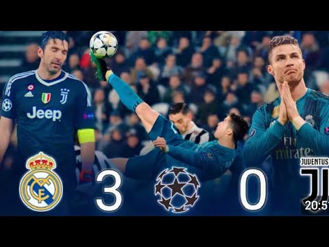 Real Madrid vs Juventus Highlights (3:0) Cristiano Ronaldo brilliant overhead kick, #highlights