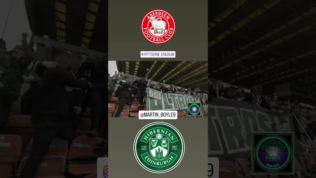 "Martin Boyle Goal Celebrations" - Aberdeen FC 🔴 v Hibernian FC 🟢 2-2. 💚