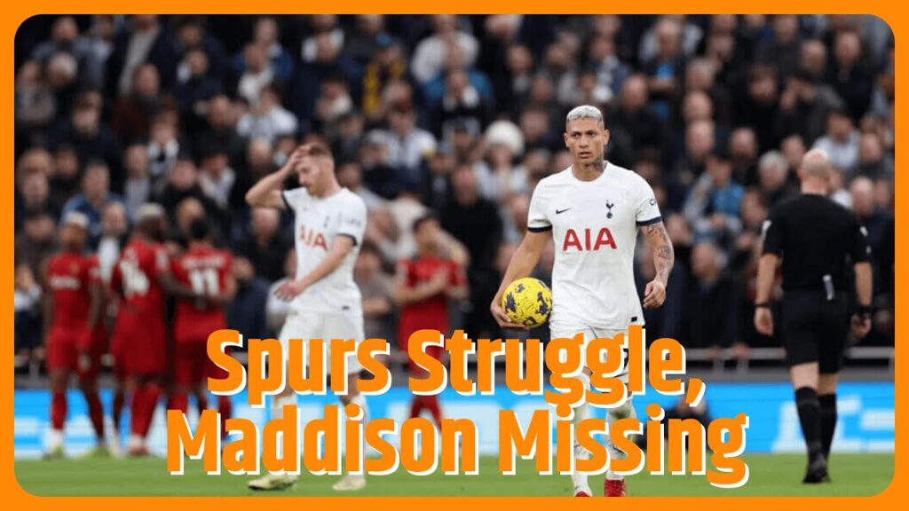 Tottenham 1-2 Wolves – Spurs lack spark as Maddison is shackled