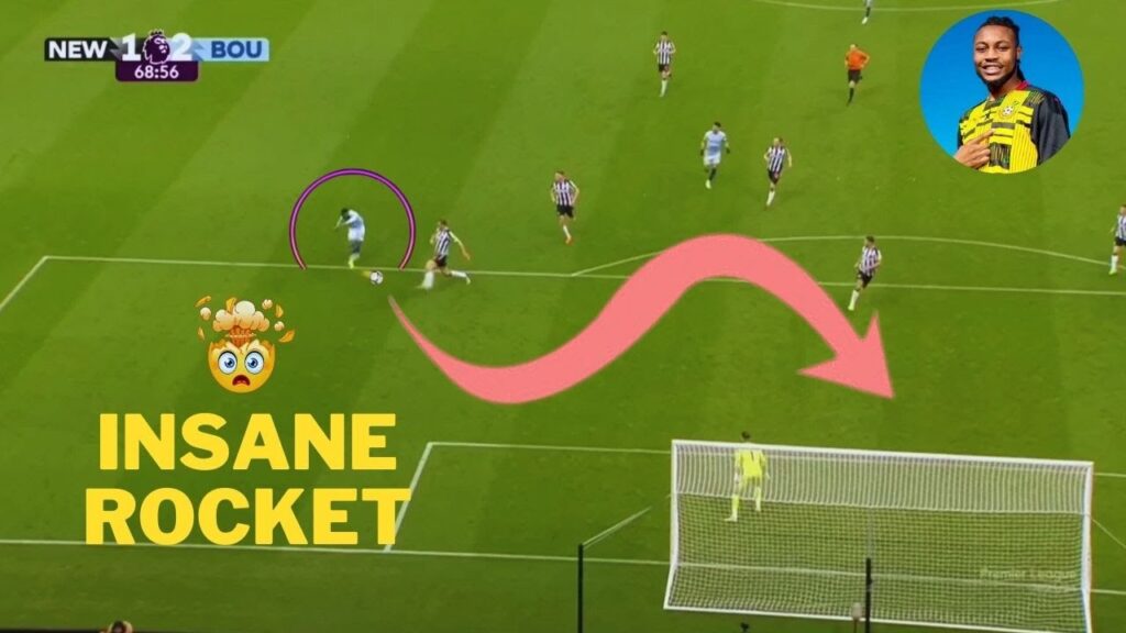 Antoine Semenyo scored a rocket vs Newcastle United