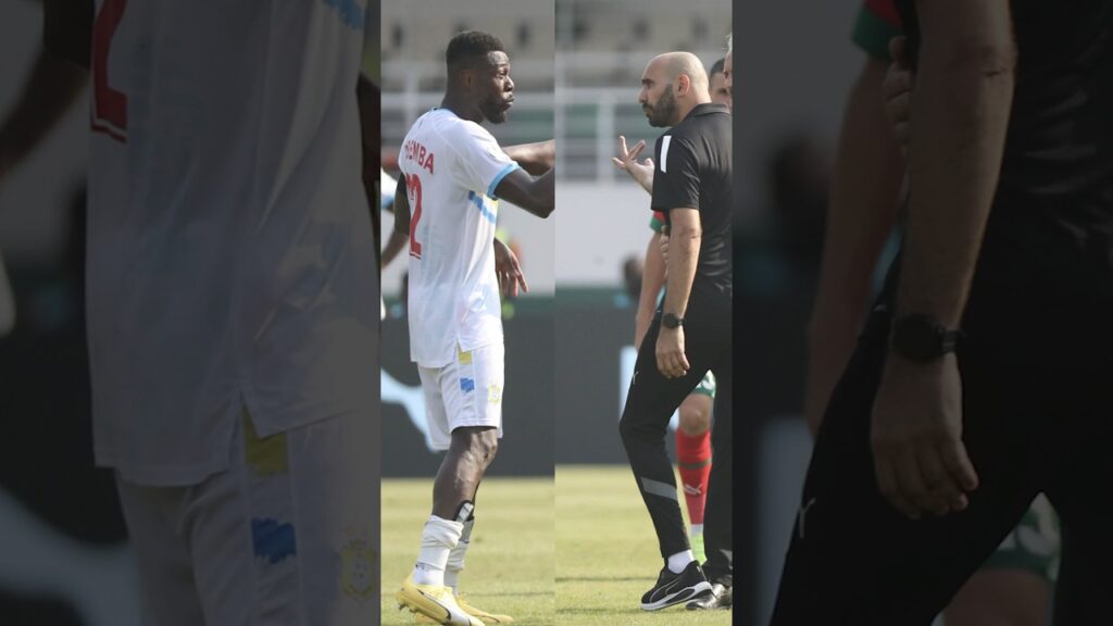 Regragui répond encore à Mbemba 🤔 #regragui #mbemba #maroc #rdc #congo #can2024 #can #football #om