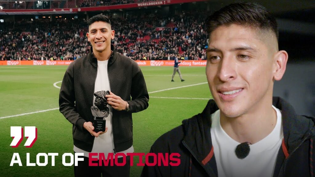 Farewell Edson Álvarez 👋 | ‘From the first moment, I felt a good connection with the fans’ 🥰 Farewell Edson Álvarez 👋 | 'From the first moment, I felt a good connection with the fans' 🥰
