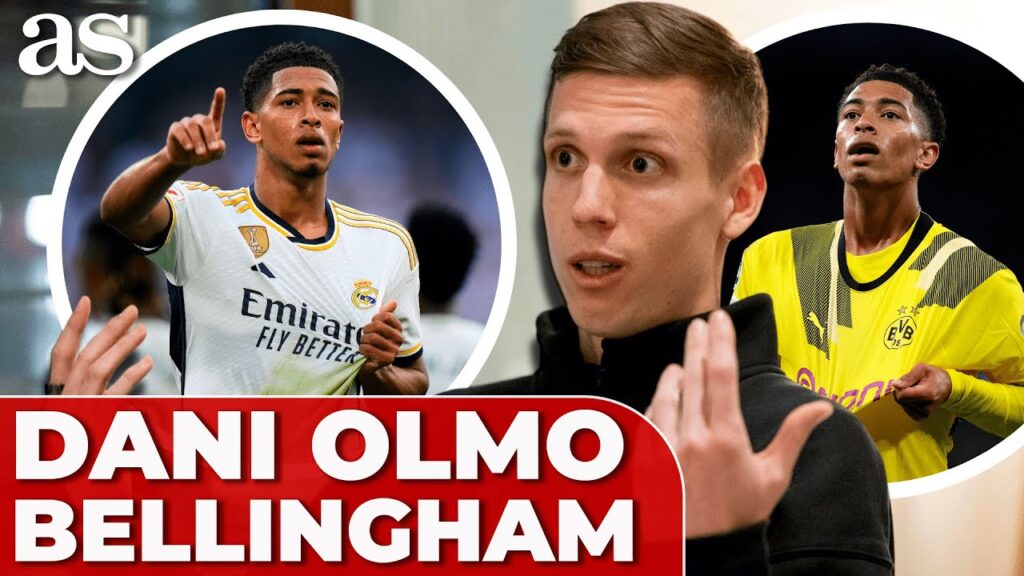 DANI OLMO COMPARA al BELLINGHAM del REAL MADRID y del BORUSSIA DORTUMUND