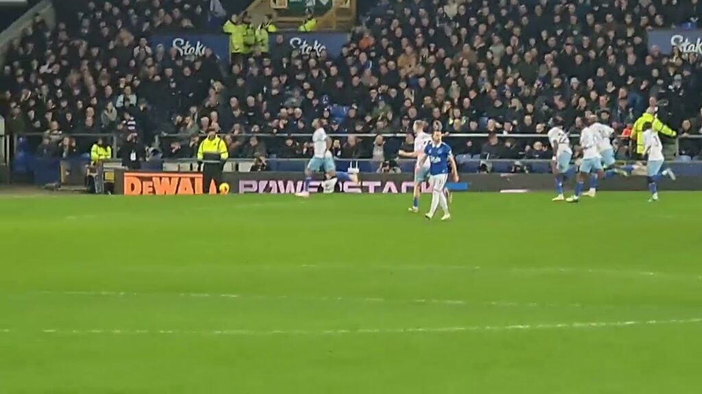 Jordan Ayew scored for Everton vs Crystal Palace 19/02/24 #EFC #premierleague #crystalpalace