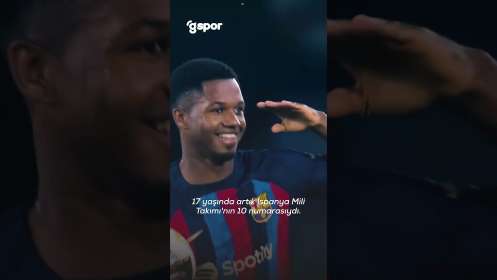 ❌ Messi'nin 10 numarasını alan Ansu Fati'yi Barcelona gözden çıkardı