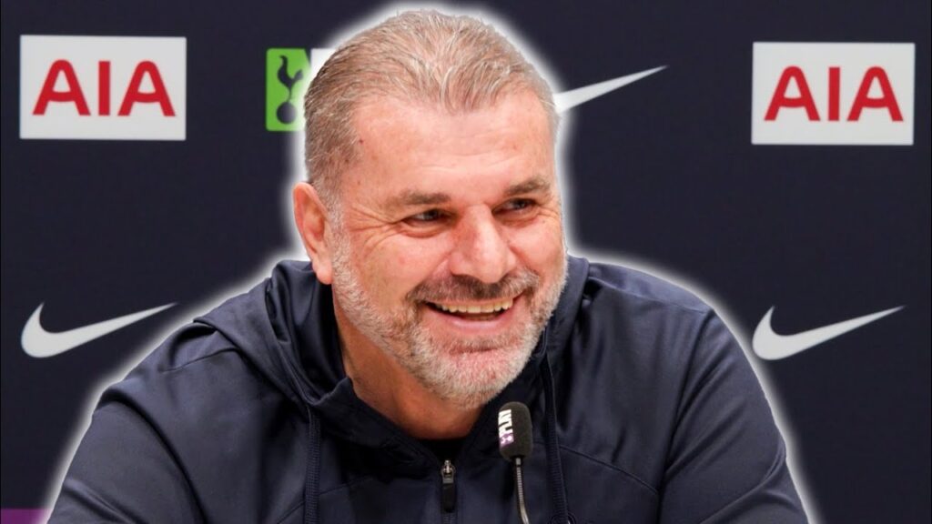 'Pape Matar Sarr back TOMORROW! Available for Saturday!' | Ange Postecoglou | Tottenham v Brentford