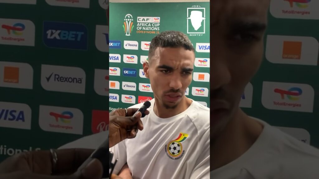 Alexander Djiku not happy after he was called “Salisu” 😡 #afcon #afcon2023