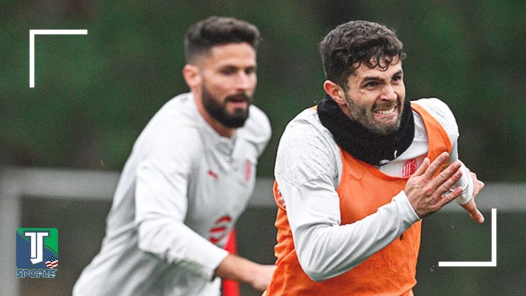 WATCH: Christian Pulisic & AC Milan TRAIN ahead the CLASH against Rennes in the UEL