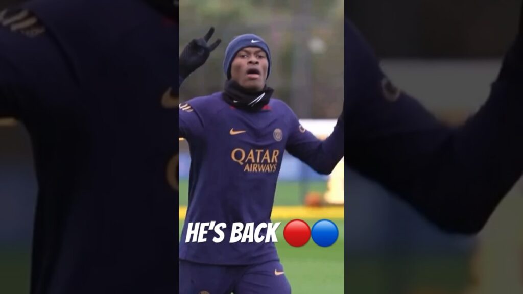 Nuno Mendes bientôt de retour au PSG #psg #parissaintgermain #football #foot #footballshorts