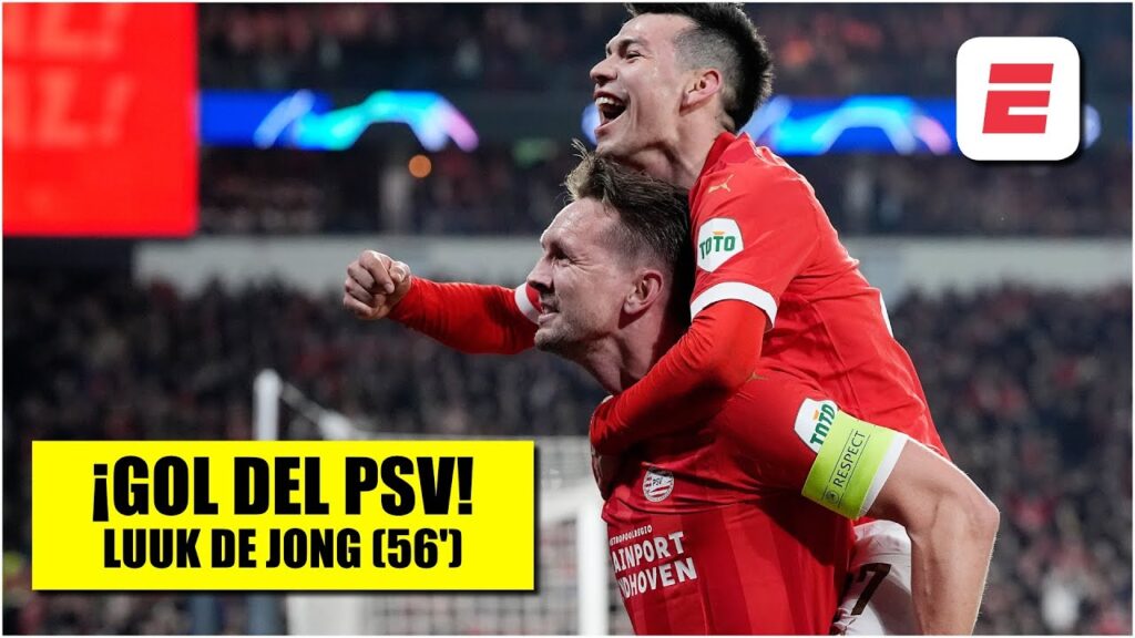 CHAMPIONS. GOL del PSV. Luuk de Jong empata el partido 1-1 vs Borussia Dortmund | Champions League CHAMPIONS. GOL del PSV. Luuk de Jong empata el partido 1-1 vs Borussia Dortmund | Champions League