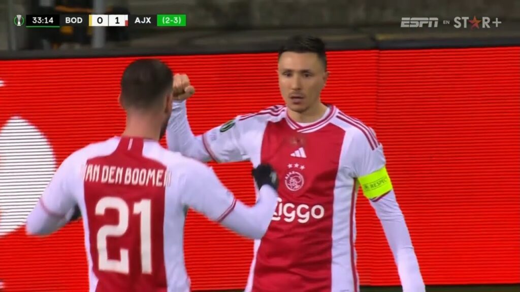 Steven Berghuis Goal | Bodø/Glimt vs Ajax Highlights | UEFA Conference League 23/24 PES21