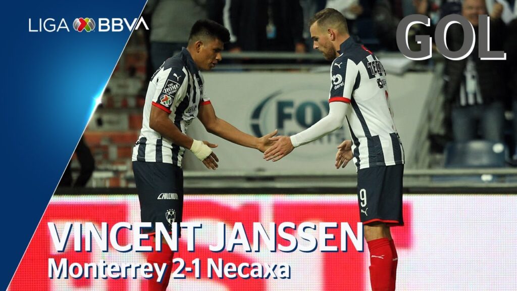 Gol de V. Janssen | Monterrey 2 - 1 Necaxa | Liga BBVA MX - Semifinales