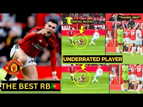 The Moment Diogo Dalot show Crazy SKILLS & CRUCIAL BLOCK to help CLEAN SHEET Vs West Ham,Man United