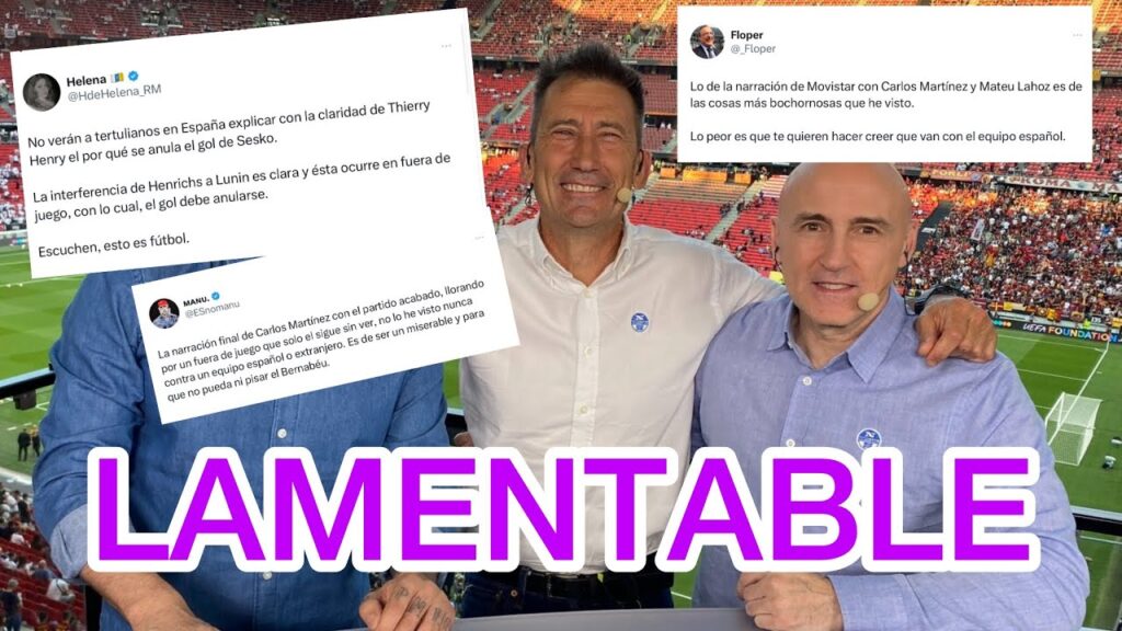 ¡¡ ESCANDALO !! CARLOS MARTINEZ y SEGUROLA, otra vez retratados en el gol anulado al Leipzig