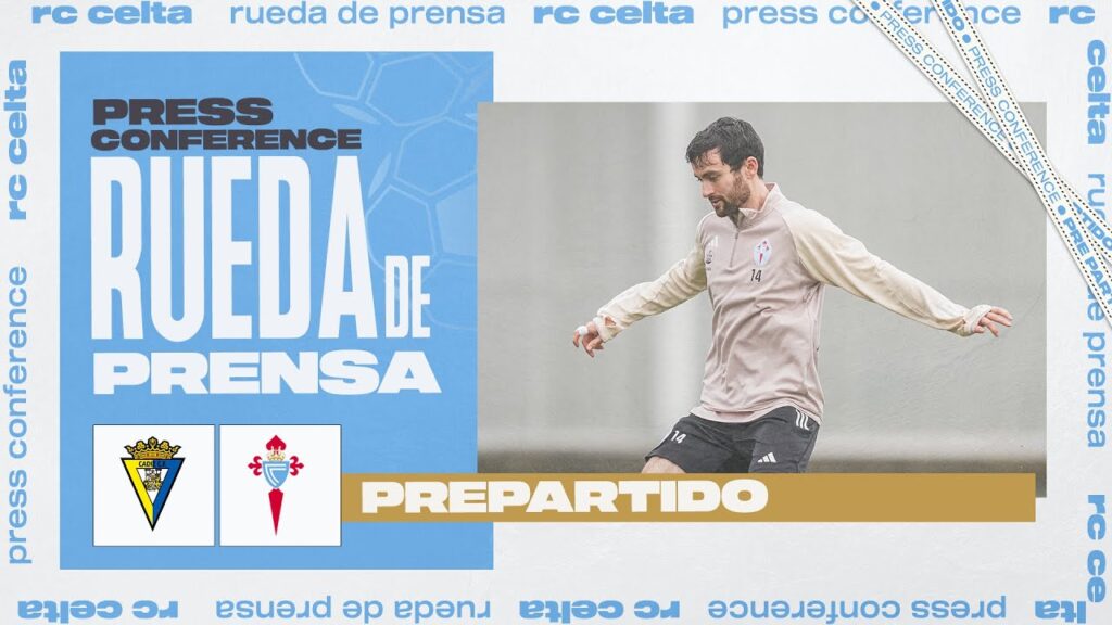 Rueda de prensa de Luca de la Torre previa al Cádiz CF vs RC Celta
