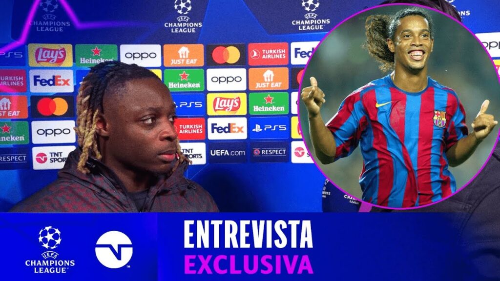 JEREMY DOKU DIZ TER RONALDINHO COMO INSPIRAÇÃO: "DRIBLAR ME TRAZ ALEGRIA!" | ENTREVISTA EXCLUSIVA