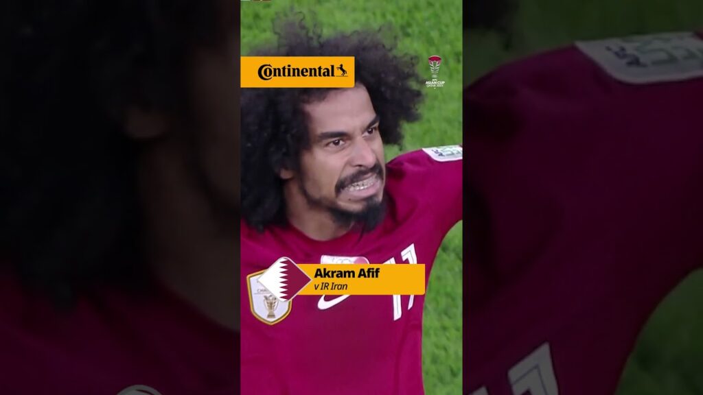Akram Afif Powering Through for a Goal ⚡️🇶🇦 #AsianCup2023 #PowerGoals #IRNvQAT Akram Afif Powering Through for a Goal ⚡️🇶🇦 #AsianCup2023 #PowerGoals #IRNvQAT