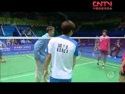 [2010 Asian Games BMD-SF] Jung Jae Sung/Lee Yong Dae vs Sudket P./Songphon A. [1]
