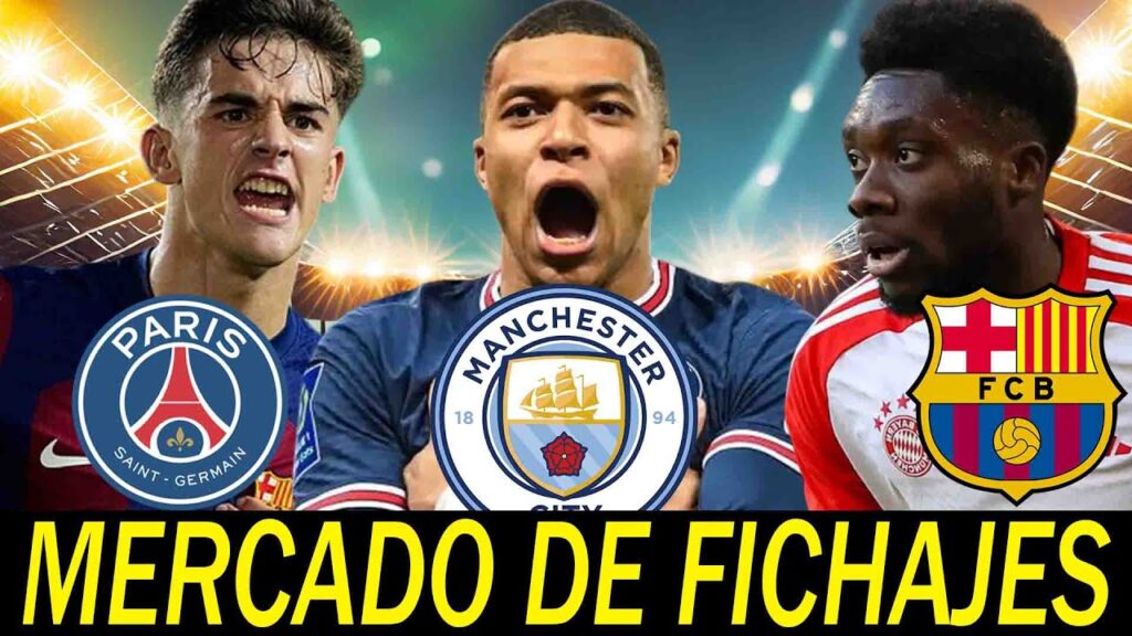 ¿Mbappé al Man City? |¿Gavi al PSG? |Alphonso Davis quiere ir al Barça!!