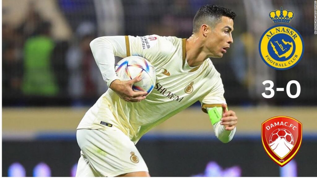 Al Nassr vs Damac 3-0 Ronaldo Hat Trick & Full Highlights 2023 HD