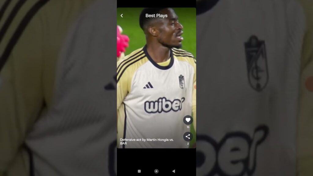 Martin Hongla vs barca