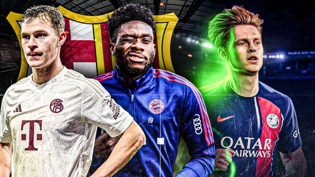 Frenkie de Jong STAYING plus Davies and Kimmich to Barcelona?!