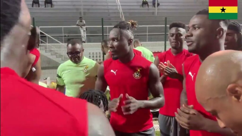 Black Stars Alexander Djiku sings the jama like he was born into it.