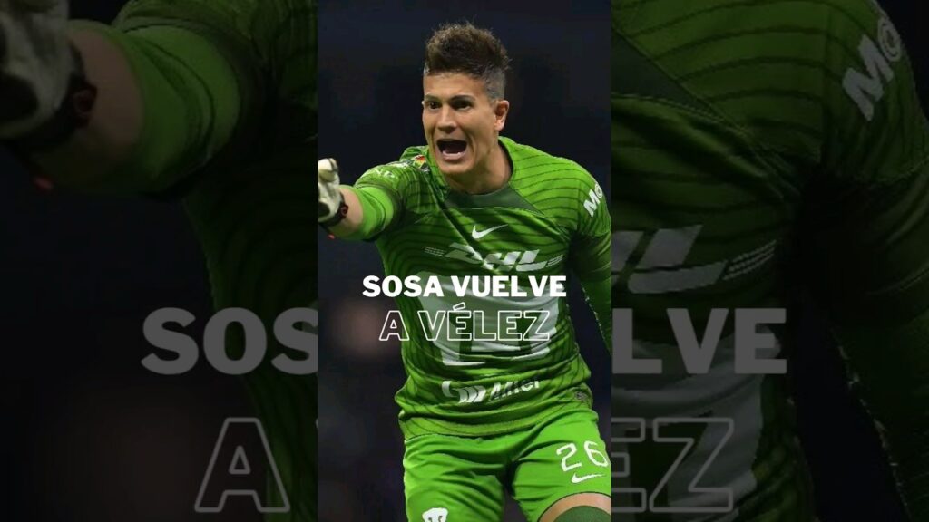 SEBASTIAN SOSA VUELVE A VÉLEZ  #velez #fichajes #futbolargentino #afa #futbol