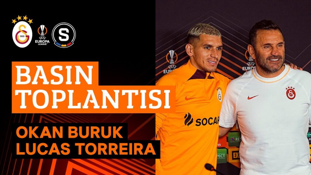 🔴 Teknik Direktörümüz Okan Buruk ve Lucas Torreira'nın, AC Sparta Prag maçı öncesi basın toplantısı