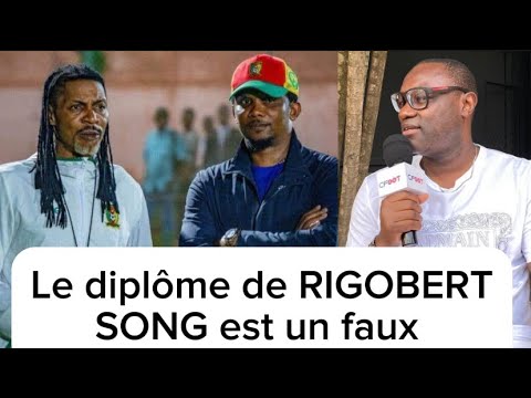 Rigobert Song détient de faux diplômes d’entraîneur; Samuel Eto’o