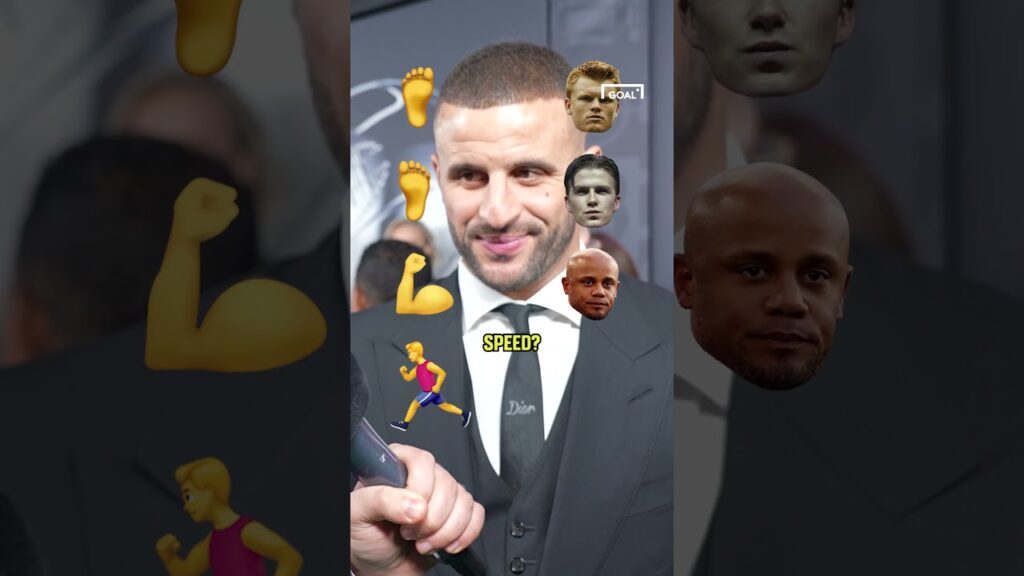 KYLE WALKER built a SCARY footballer 🥶 #shorts KYLE WALKER built a SCARY footballer 🥶 #shorts