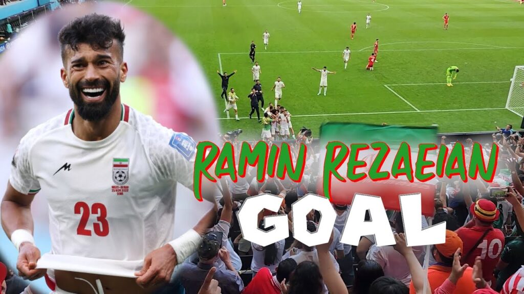 Iranians Celebrate Ramin Rezaeian last-second GOAL vs. Wales in World Cup  Qatar 2022