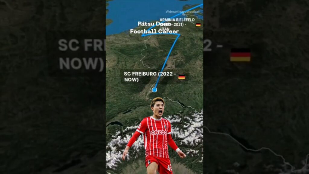 Ritsu Doan Football Career 🇯🇵 #japan #footballcareer #asiancup2023 #samuraiblue #football #career