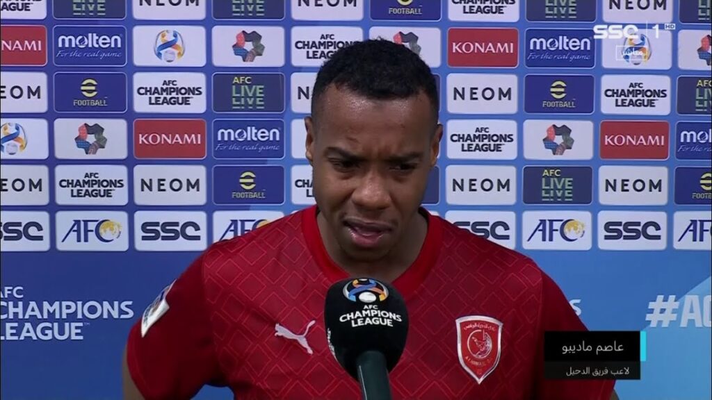 تصريح لاعب #الدحيل عاصم ماديبو  بعد مباراة #النصر_الدحيل