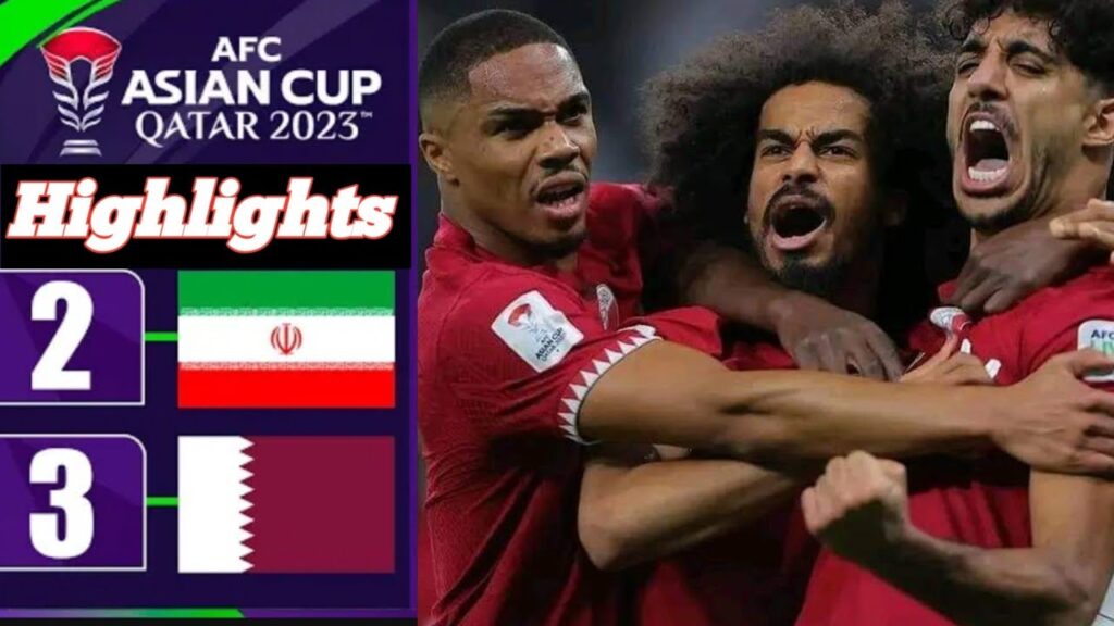 Qatar vs Iran 3-2 Extended Highlights &All Goals 🔥 Semi-final #Asiancup2023