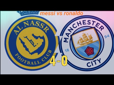 Al Nassr vs Manchester City 4-0  Riyadh Season Highlights & Goals #alnassr #manchestercity #tranding
