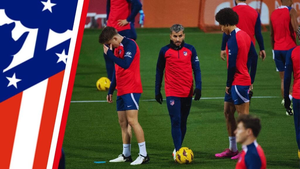 El ATLÉTICO prepara el partido ante el ALMERÍA pensando en cómo sustituir a GRIEZMANN y GIMÉNEZ