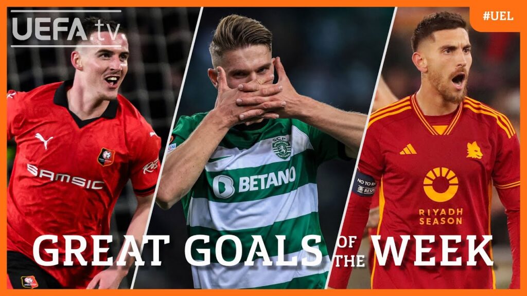 #UEL Great Goals Play-Off 2nd leg | Djaló, Pellegrini, Preciado