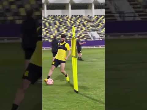 عبدالرحمن العبود في التمارين