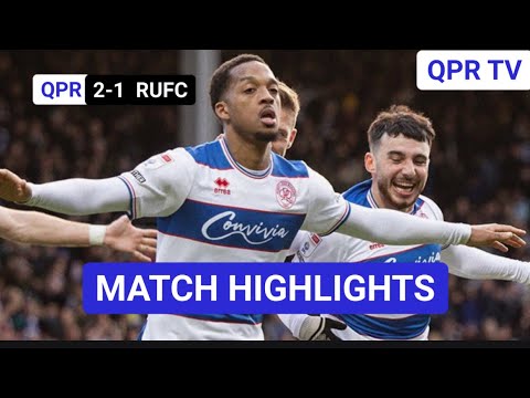 OUT THE RELEGATION ZONE 😍 | QPR 2-1 ROTHERHAM UNITED HIGHLIGHTS