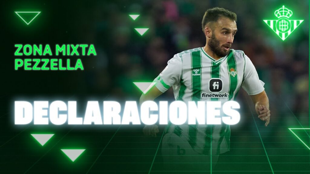 Pezzella: "Necesitábamos estos tres puntos, pero nos faltó lucidez" | Real BETIS Balompié