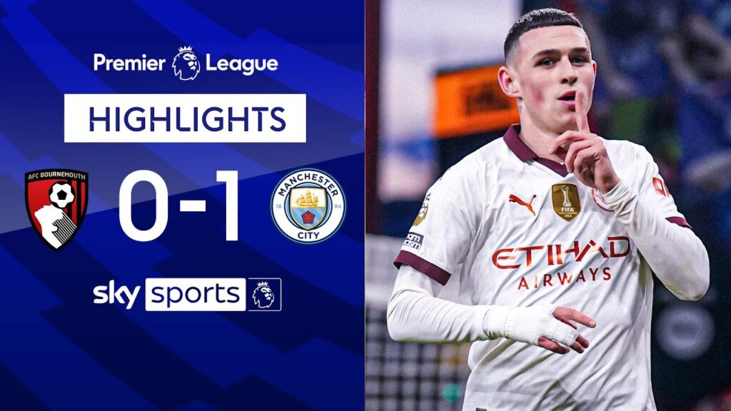 Foden goal gets the job done ☑️ | Bournemouth 0-1 Manchester City | Premier League Highlights
