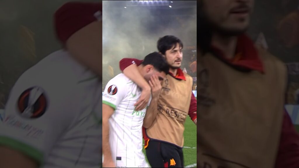 🫂 Sardar Azmoun ❤️ #asroma #football #uel