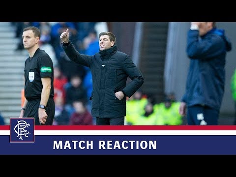 REACTION | Steven Gerrard | Rangers 1-0 Hamilton