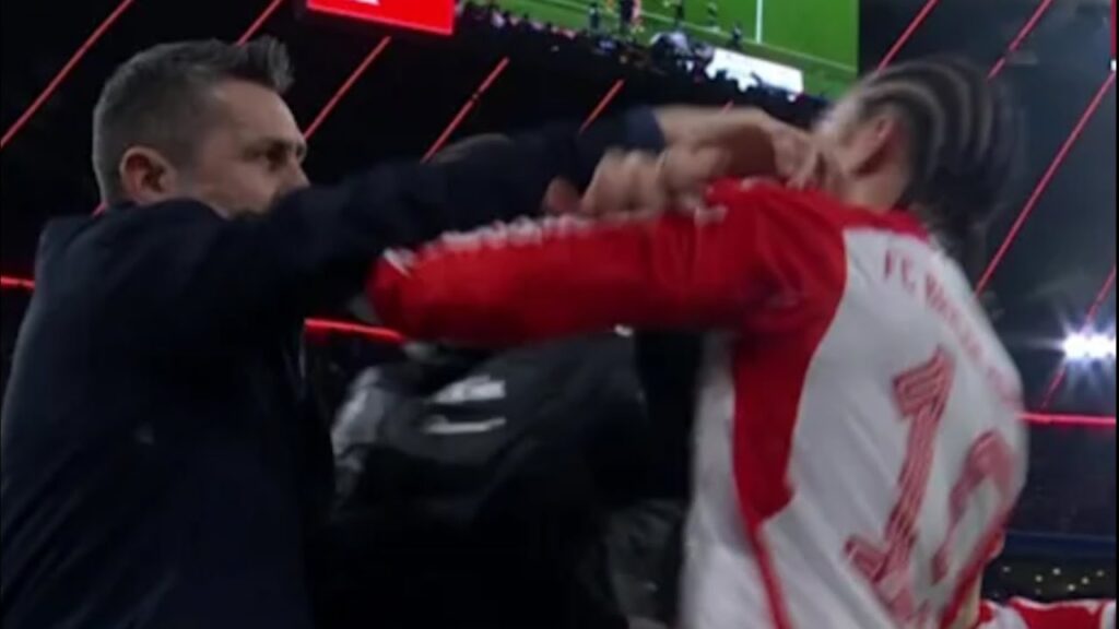 Skandal: Union-Trainer packt Leroy Sané ins Gesicht..