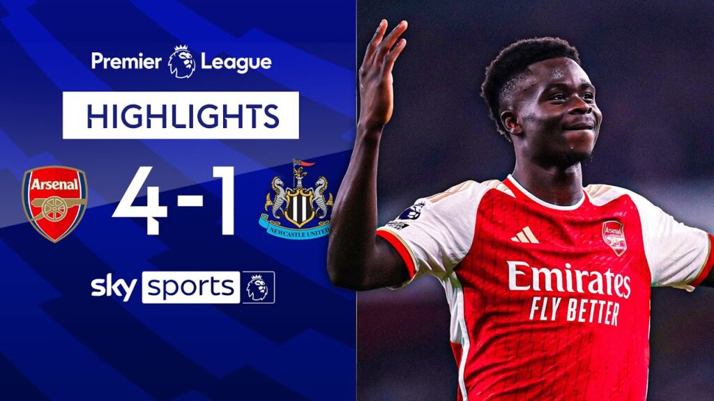 Gunners win SIXTH game in a row! ๐ฅ | Arsenal 4-1 Newcastle | Premier League Highlights Gunners win SIXTH game in a row! ๐ฅ | Arsenal 4-1 Newcastle | Premier League Highlights